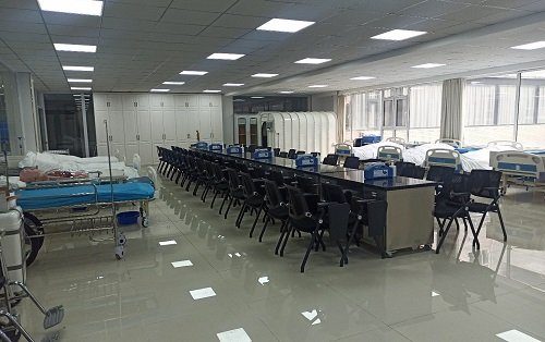 空中乘务专业人才培养基地面积约360